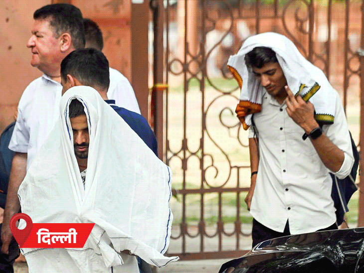MP-राजस्थान में हीटवेव का अलर्ट:  बाड़मेर समेत 3 शहरों में पारा 46°C पार; UP में 2 दिन में 5°C बढ़ा तापमान