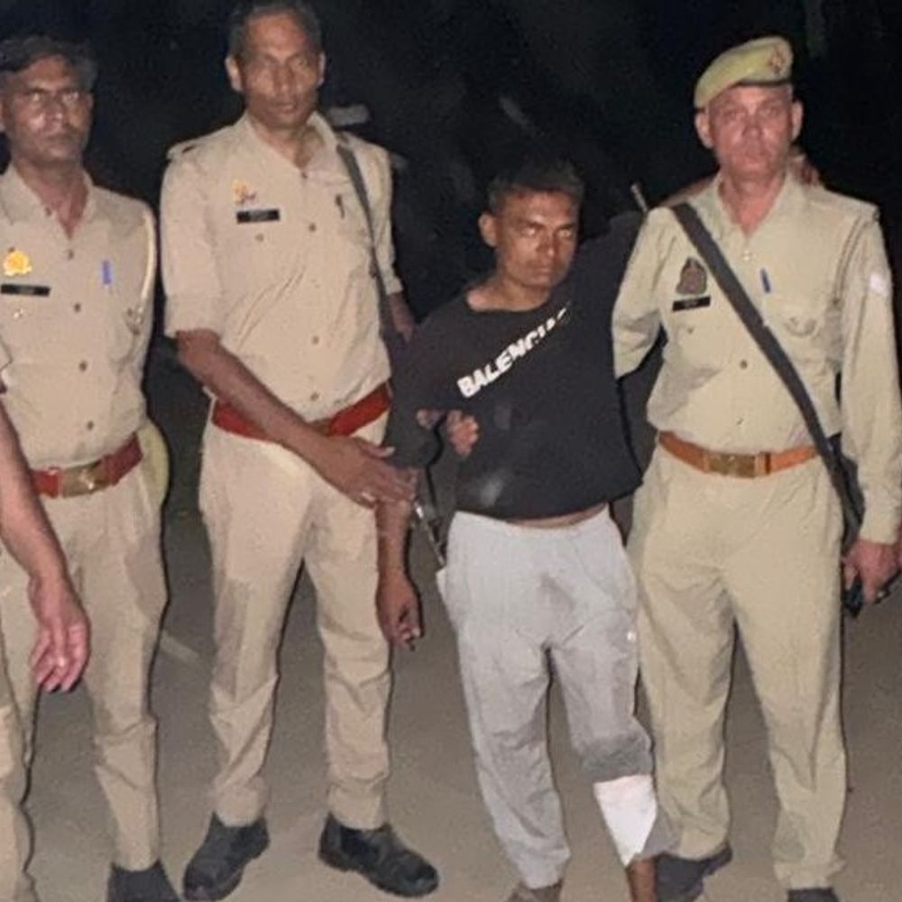 बागपत में पुलिस मुठभेड़ में गोकश घायल:फायरिंग में एसआई के बाएं हाथ में भी लगी गोली