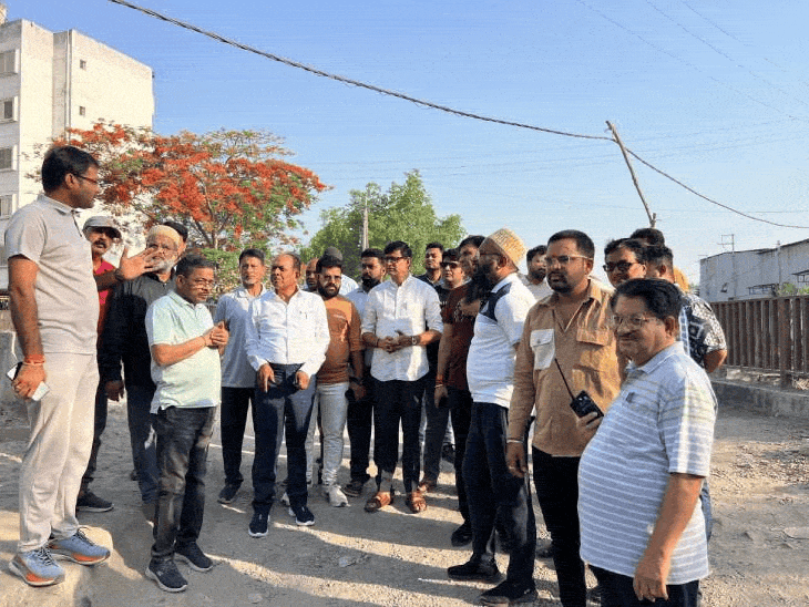 बारिश के पहले होगा ट्रेजर टाउन रोड का काम:  महापौर बोले- अतिक्रमण हटाओ, तेजी से काम करो – Indore News