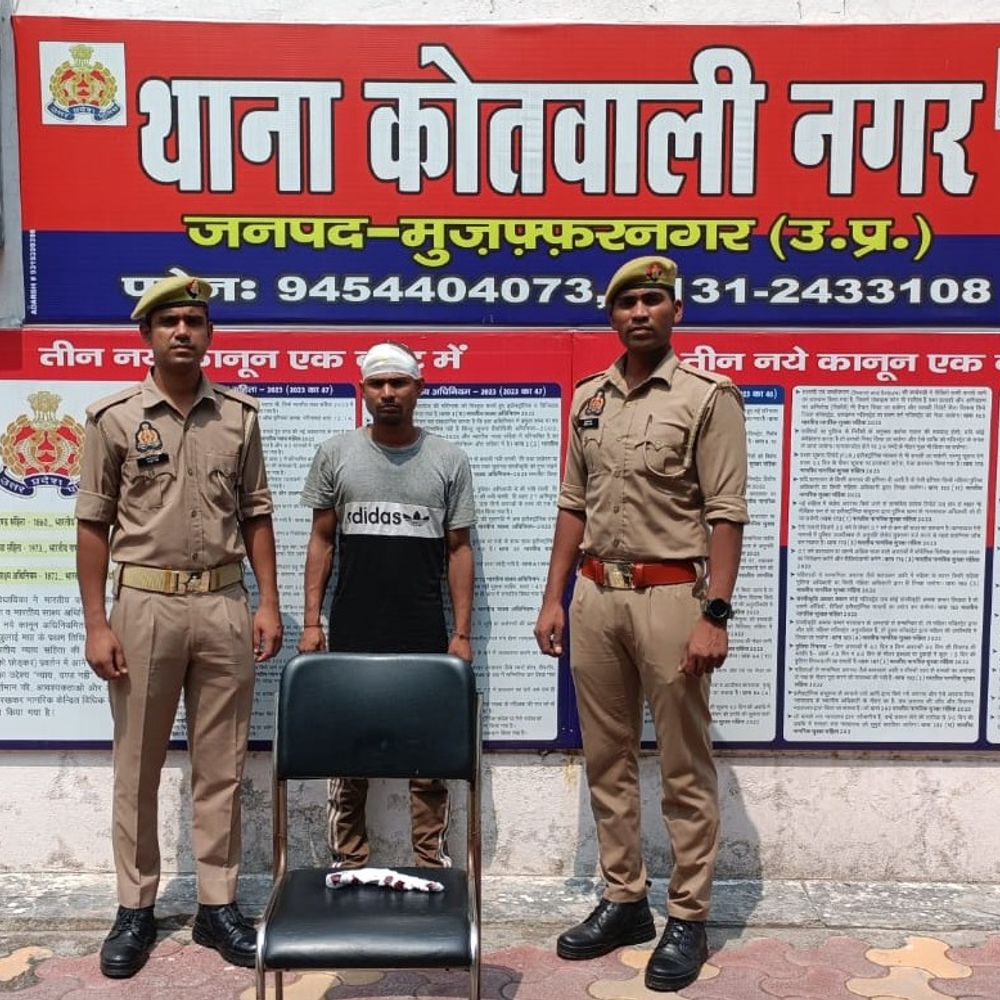 इलाके में दबदबा बनाने निकला ‘तमंचेबाज’:  लोगों को कट्‌टे से डराता-धमकाता था, मुजफ़्फ़रनगर पुलिस ने घेरकर दबोचा – Muzaffarnagar News