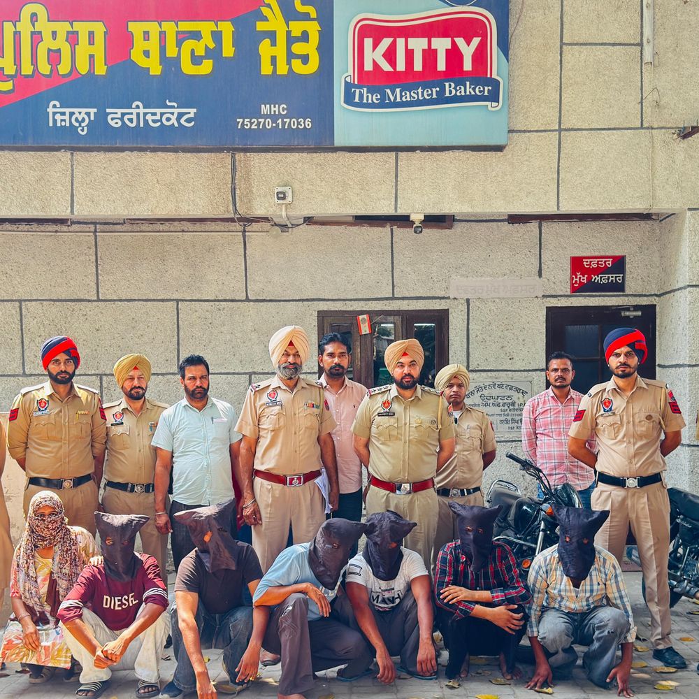 फरीदकोट में जानलेवा हमले के 8 आरोपी गिरफ्तार:  पुरानी रंजिश के चलते दुकान में घुसे, दो लोगों को घायल किया, पिस्टल- तेजधार हथियार बरामद – Faridkot News