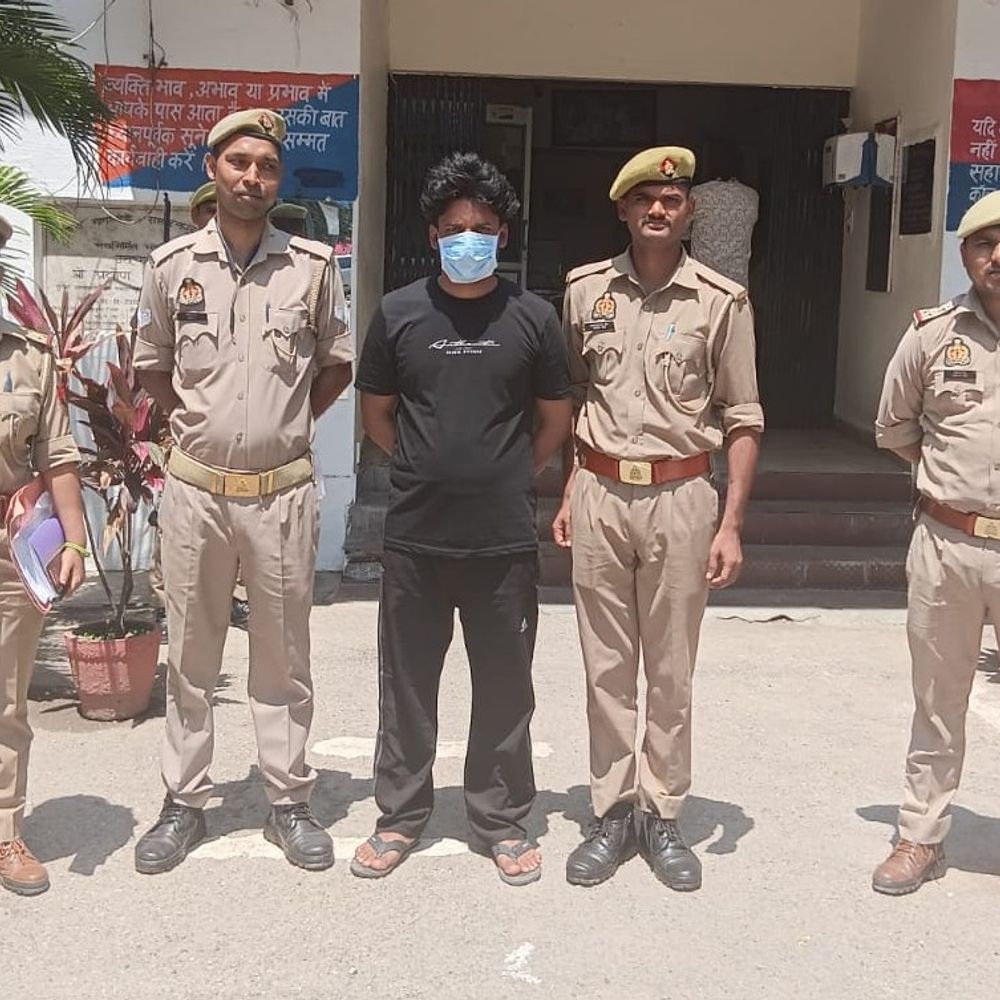 सहारनपुर में युवती को बहला फुसलाकर ले जाने वाला गिरफ्तार:उत्तराखंड से मौसी के घर आई युवती, पुलिस ने किया बरामद
