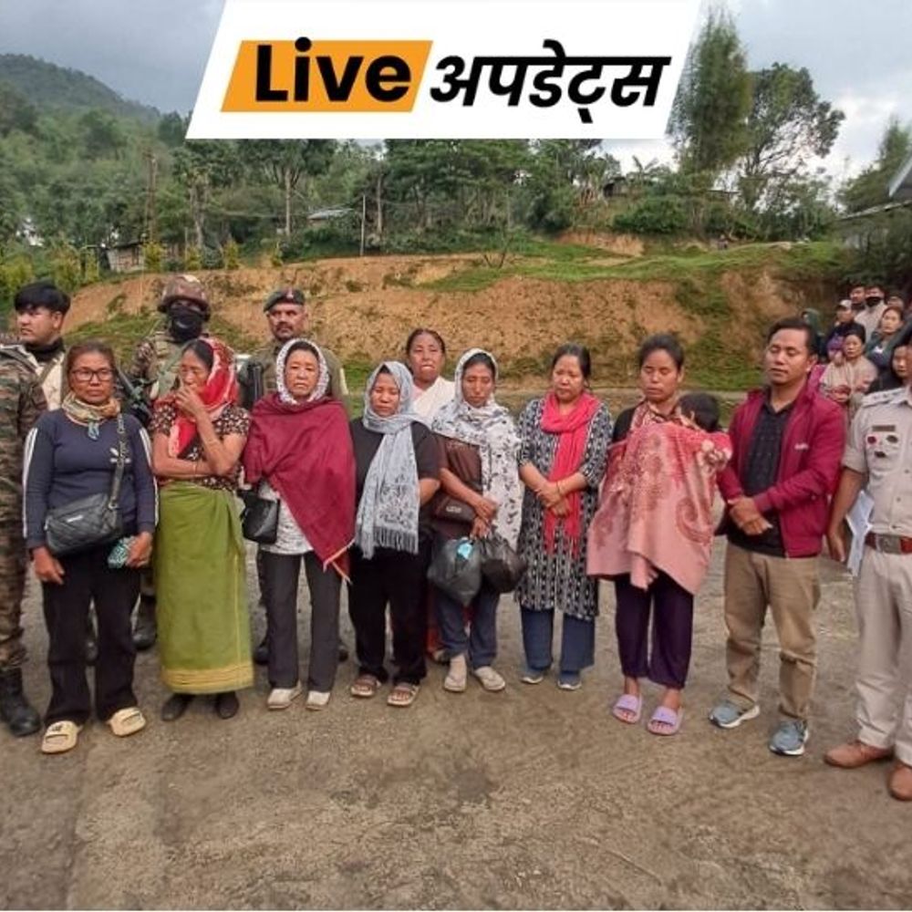 भास्कर अपडेट्स:मणिपुर में कुकी और नगा समूहों ने 14-14 बंधकों को रिहा किया, 6 अब भी लापता