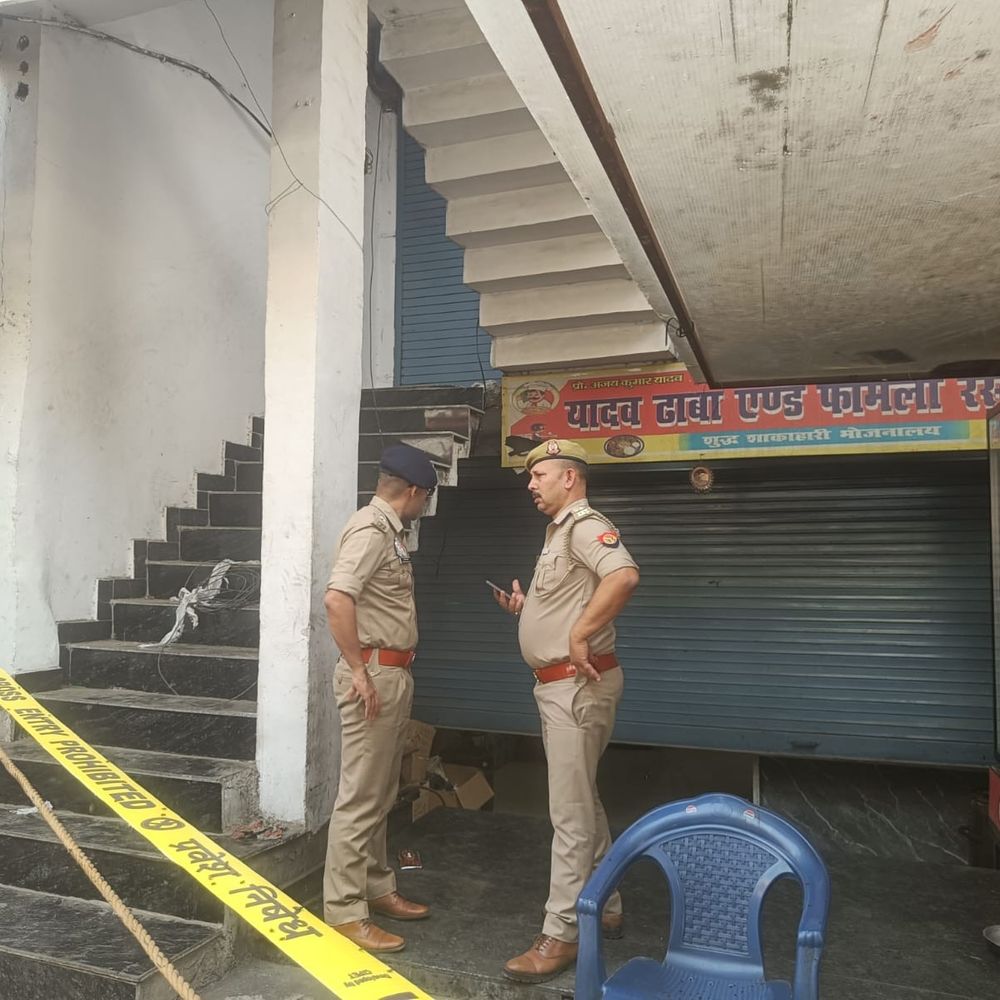 लखनऊ में ढाबा संचालक को बदमाशों ने गोली मारी:इलाज के लिए अस्पताल भेजा गया, CCTV की मदद से तलाश जारी