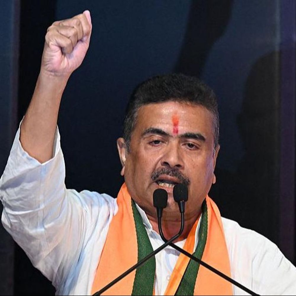 शुभेंदु का ऐलान- ममता सरकार के भ्रष्टाचार की जांच कराएंगे:महिला उत्पीड़न मामलों की हाईकोर्ट जज की अगुआई में जांच होगी; मौलवी-पुजारियों का मानदेय बंद