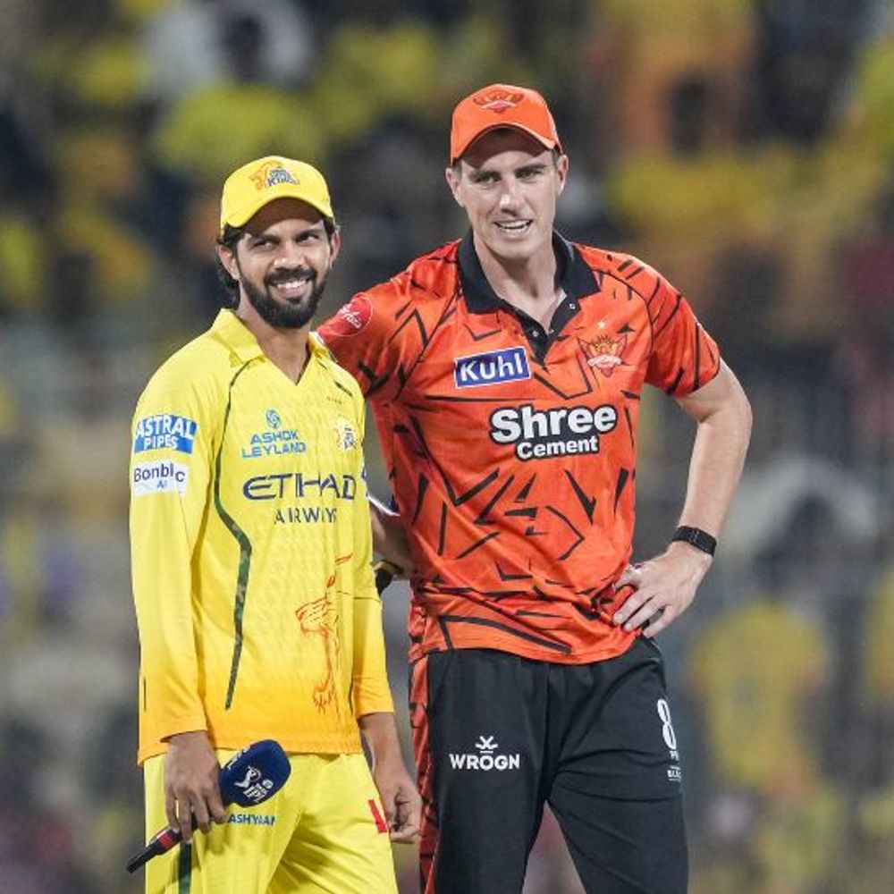 IPL- हैदराबाद के खिलाफ चेन्नई ने टॉस जीतकर बैटिंग चुनी:धोनी नहीं खेल रहे, टीम में एक बदलाव, अकील हुसैन की वापसी