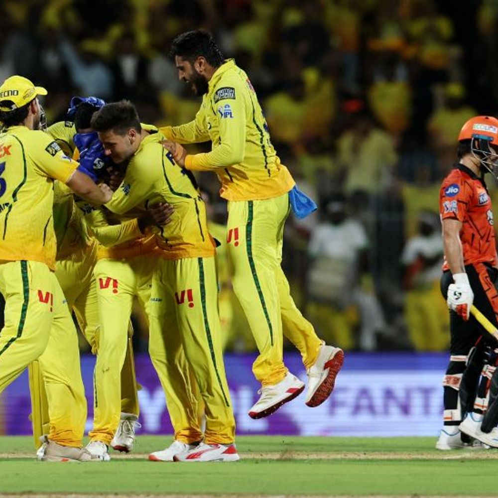 IPL- हैदराबाद का चौथा विकेट गिरा:ईशान अर्धशतक लगाकर नाबाद, हैदराबाद का स्कोर 168/4; चेन्नई ने 181 रन का टारगेट दिया