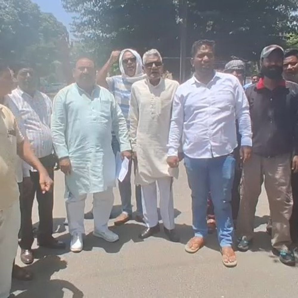 सफाई कर्मचारी संघ का प्रदर्शन, 5560 पदों पर भर्ती की:नगर निगम पर शोषण का आरोप, भूख हड़ताल की चेतावनी दी