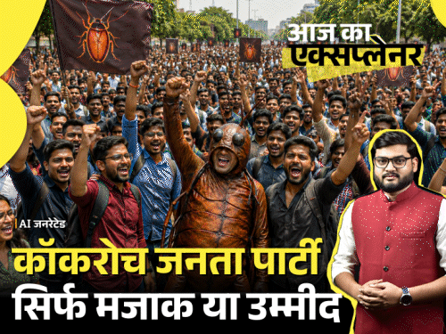 आज का एक्सप्लेनर:कॉकरोच जनता पार्टी ने 5 दिन में बीजेपी-कांग्रेस को पछाड़ा, इंस्टा पर डेढ़ करोड़ फॉलोअर्स; ये सिर्फ मजाक है या बदलाव की आहट