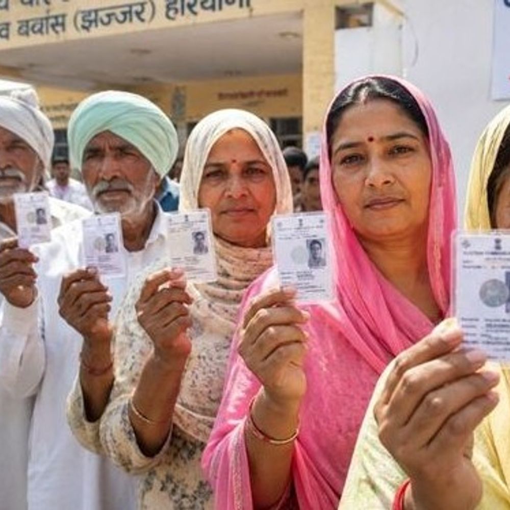 हरियाणा में ‘SIR’, 37 लाख वोटर्स डेटा में गड़बड़ी:  विस चुनाव में भाजपा-कांग्रेस के बीच 1.18 लाख वोट का अंतर था; 15 जून से घर-घर जांच – Haryana News