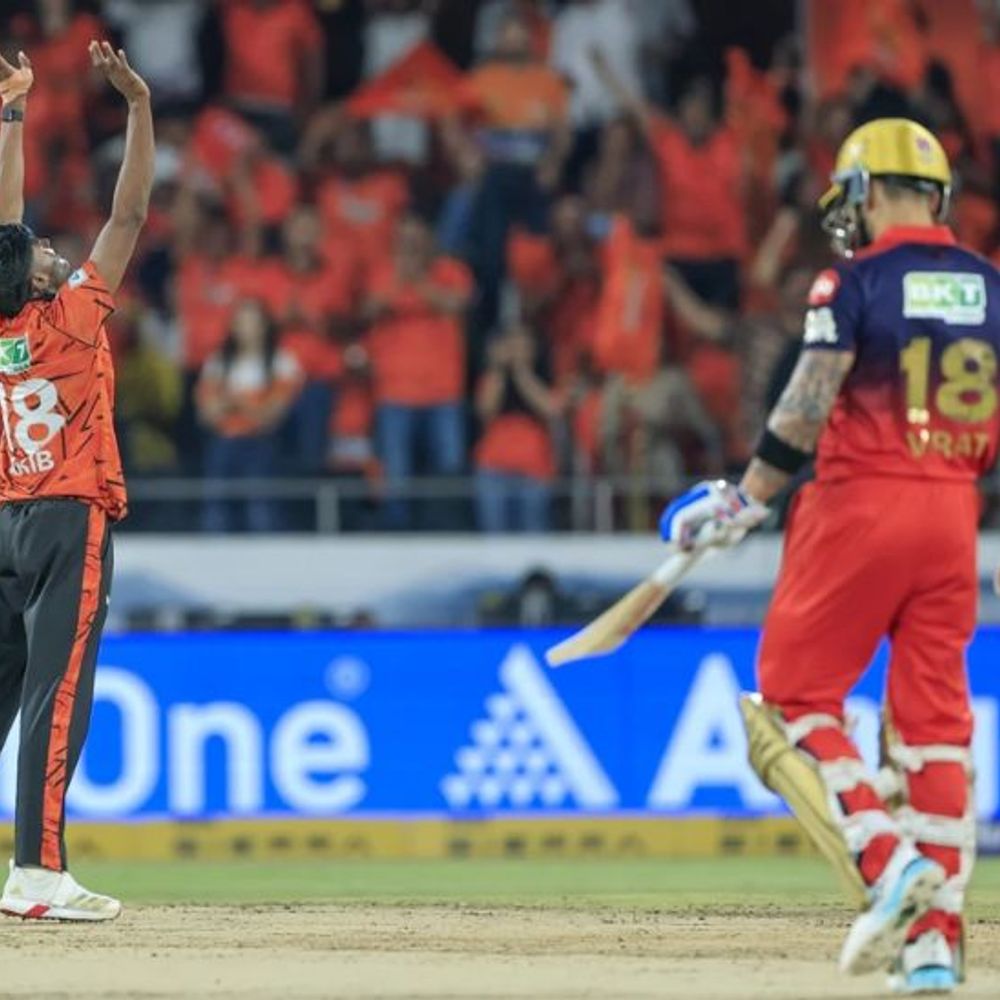 IPL- बेंगलुरु का तीसरा विकेट गिरा:विराट के बाद पडिक्कल आउट, स्कोर 149/3; हैदराबाद ने 256 का टारगेट दिया, तीन बल्लेबाजों ने अर्धशतक लगाए