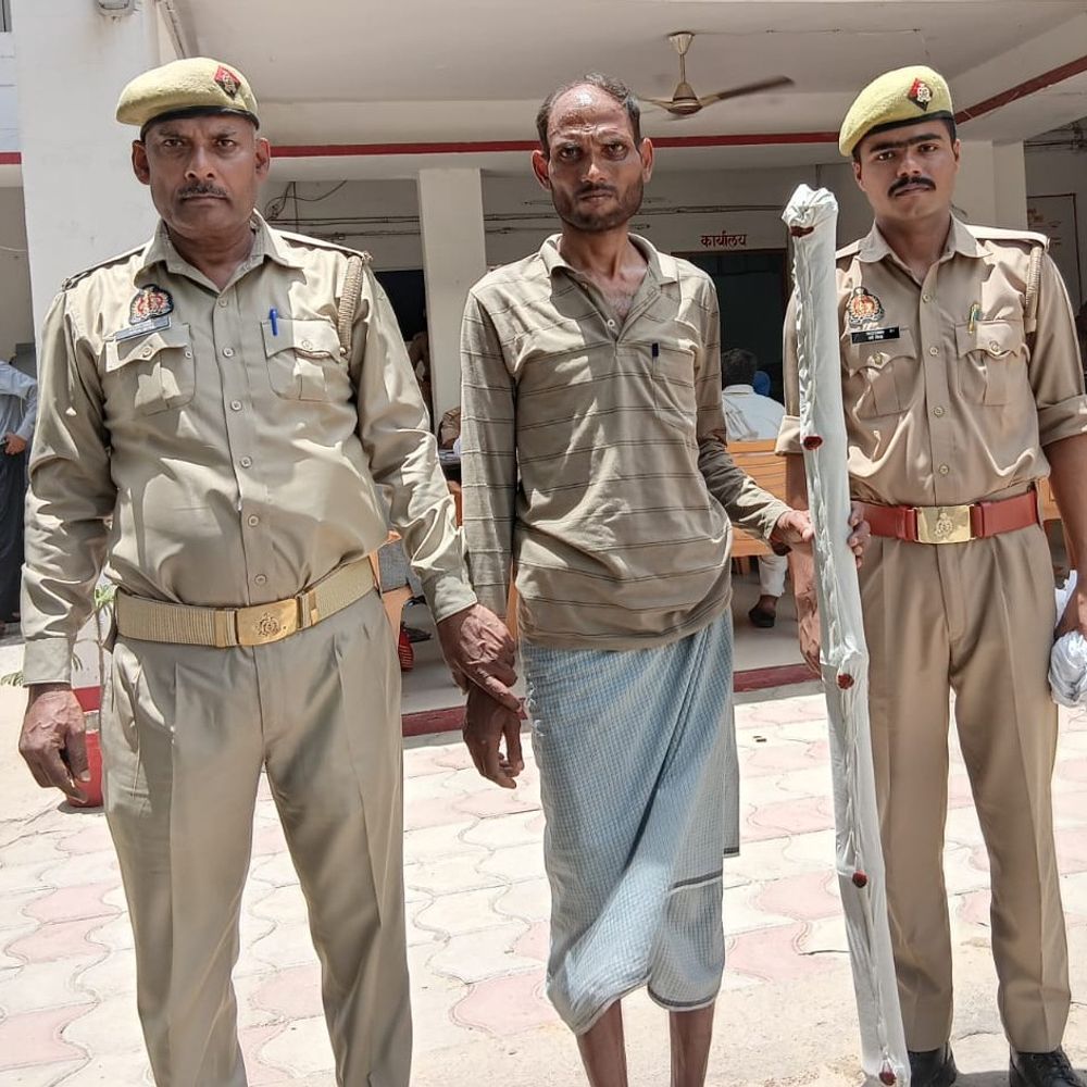 बड़े भाई ने छोटे भाई पर किया 60 बार वार:बांस के डंडे से हमला, गंभीर चोटों से मौत; आरोपी भाई गिरफ्तार
