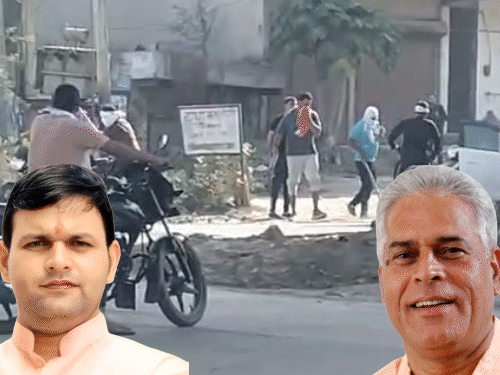 हरियाणा के पूर्व मंत्री बोले- खेल-मंत्री की कोई औकात नहीं:  गौतम के कब्जे की VIDEO बनाने पर हमला हुआ; पलवल में हथौड़े से पीटा था कारोबारी – Faridabad News