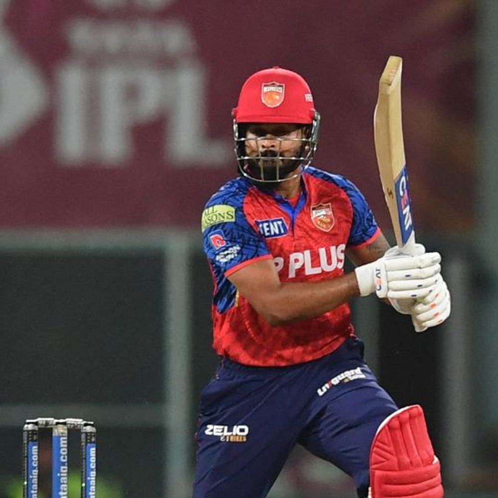 IPL- पंजाब का तीसरा विकेट गिरा:अर्जुन तेंदुलकर ने प्रभसिमरन को आउट किया, स्कोर 176/3; लखनऊ ने 197 रन का टारगेट दिया