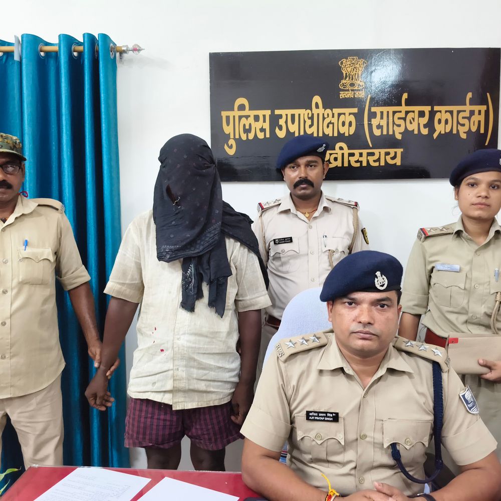 लखीसराय में बच्ची से रेप का आरोपी गिरफ्तार:  पुलिस ने 12 घंटे में कजरा स्टेशन से पकड़ा, जुडिशल कस्टडी में भेजा – Lakhisarai News