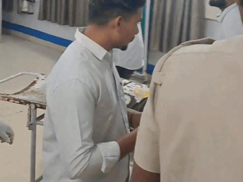नरवाना में व्यापारी से रंगदारी मांगने वाले 3 आरोपी काबू:  भागने की कोशिश में मुख्य आरोपी घायल, साथियों संग दी थी धमकी – Narwana News
