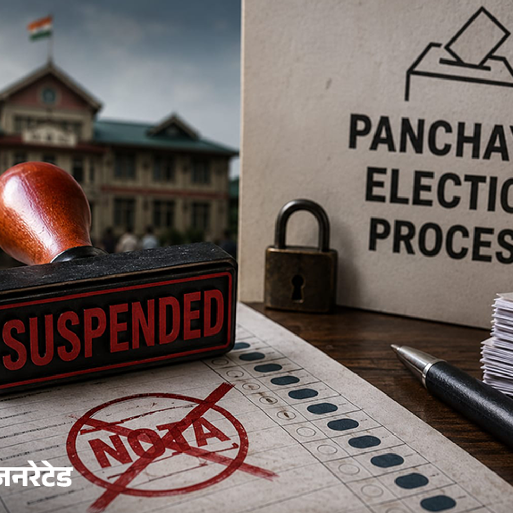 शिमला में पंचायत चुनाव ड्यूटी में कोताही, 4 अधिकारी सस्पेंड:  एरो क्रॉस मार्क सील के साथ NOTA स्टाम्प रखी; DC ने शिकायत पर की कार्रवाई – Shimla News