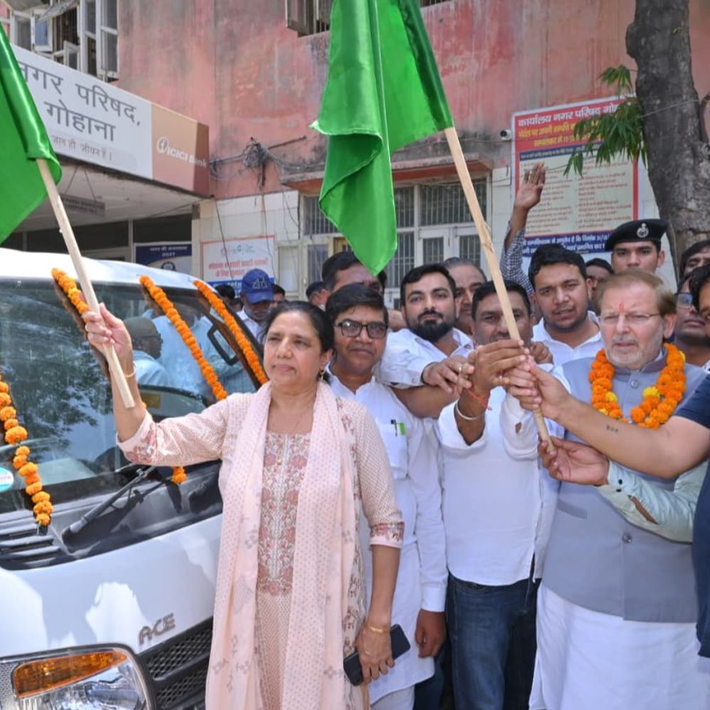 गोहाना में घर-घर कूड़ा उठान सेवा शुरू:  स्वच्छता रैंकिंग में नंबर-1 बनाने की तैयारी; मंत्री अरविंद शर्मा बोले- सफाई पर 12 करोड़ रु होंगे खर्च – Sonipat News