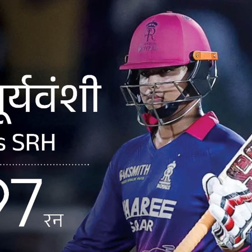 सूर्यवंशी IPL में 600 रन बनाने वाले यंगेस्ट प्लेयर:5वीं बार 20 से कम गेंदों में फिफ्टी लगाई; एक सीजन में 65 सिक्स भी लगाए