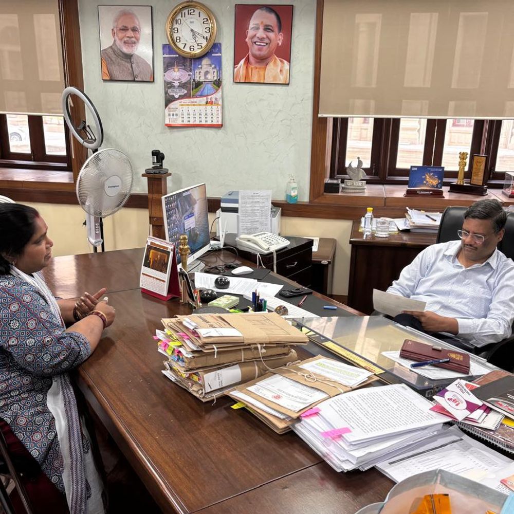 घाटमपुर चीनी मिल दोबारा शुरू कराने की मांग तेज:विधायक सरोज कुरील ने प्रमुख सचिव से की मुलाकात, शासन स्तर पर शुरू की मजबूत पैरवी