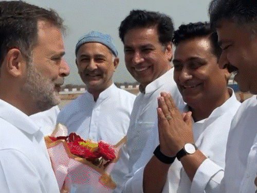 राहुल गांधी बोले- डोटासरा-जूली की जोड़ी जय-वीरू जैसी:जो जिलाध्यक्ष कांग्रेस के साथ मजबूती से खड़ा रहेगा, उसे भविष्य में अच्छी पोस्ट मिलेगी