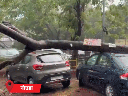 मानसून केरलम पहुंचा, इस बार 3 दिन लेट:7 दिन भारी बारिश का अनुमान; दिल्ली-NCR में दिन में अंधेरा-तेज बारिश, कारों पर पेड़ गिरे