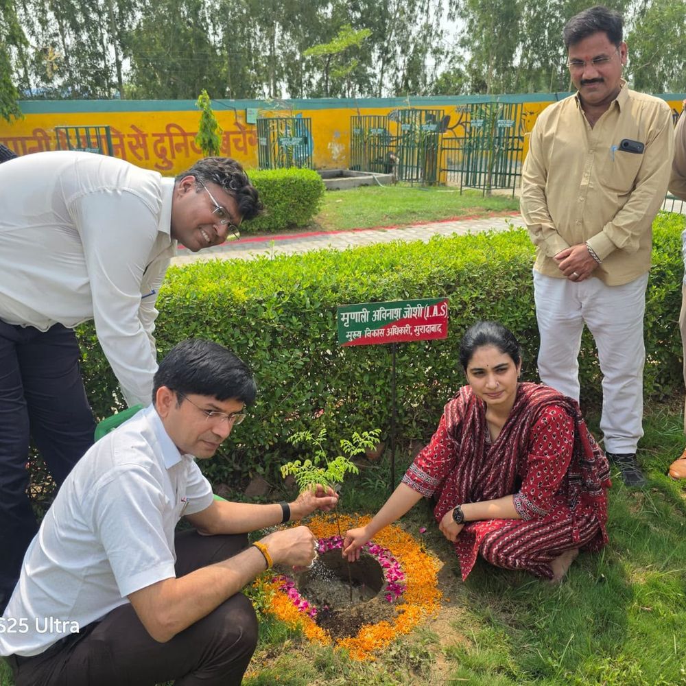 विश्व पर्यावरण दिवस पर कान्हा गौशाला में वृक्षारोपण:पर्यावरण संरक्षण और हरित विकास को बढ़ावा देने का संकल्प