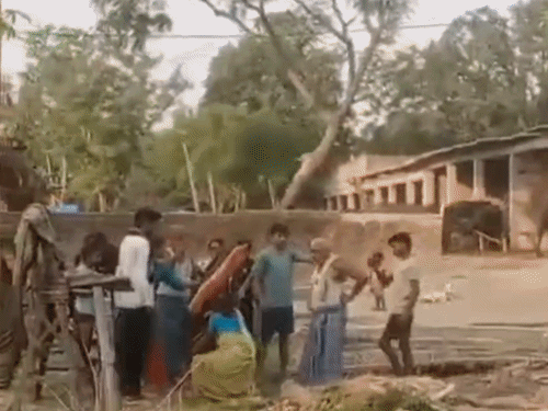 स्टे ऑर्डर के बावजूद जमीन पर कब्जा करने का आरोप:प्रतापगढ़ में बुजुर्ग महिला से मारपीट, पुलिस जांच में जुटी