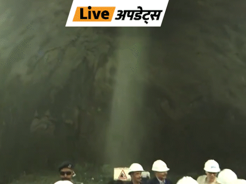 भास्कर अपडेट्स:जम्मू-कश्मीर में जोजिला टनल में दोनों छोर आपस में जुड़े; 2028 तक आम लोगों के लिए खोले जाने की संभावना