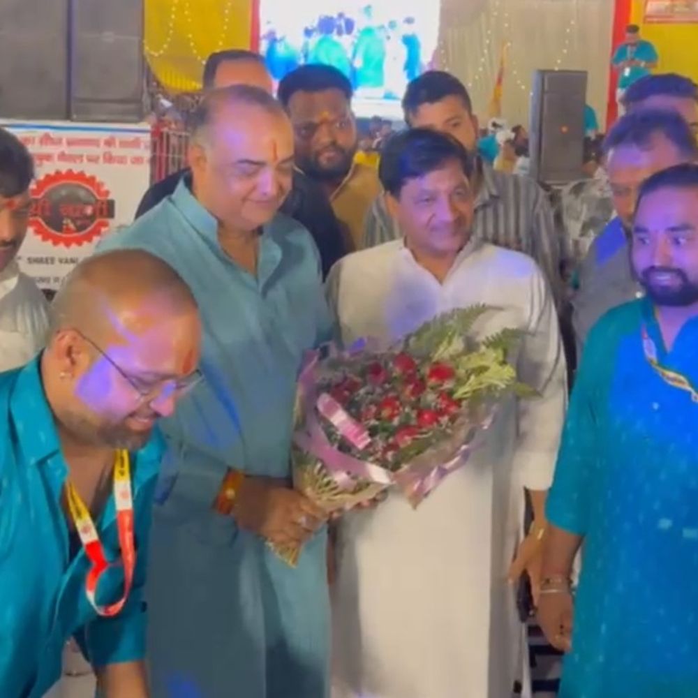 रामपुर में 26वें श्याम संकीर्तन में दस हजार श्रद्धालु पहुंचे:विधायक आकाश सक्सेना ने कलाकारों का सम्मान कर संस्कृति संरक्षण पर जोर दिया
