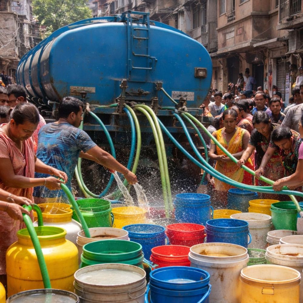 रायपुर के 42 इलाकों में आज शाम नहीं आएगा पानी:रावणभाटा सबस्टेशन में मेंटेनेंस, 3 फिल्टर प्लांट बंद रहेंगे