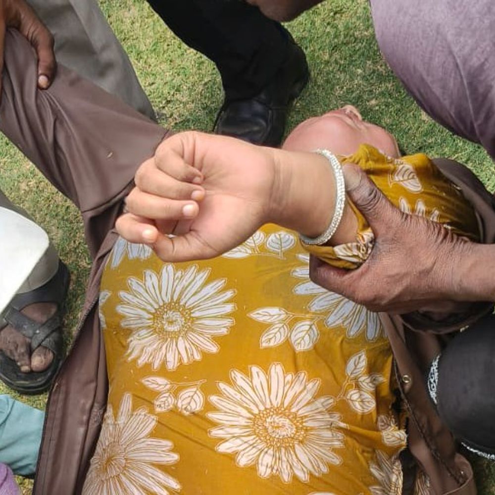मॉक ड्रिल के दौरान महिला ने नदी में लगाई छलांग:राहत दल ने बचाई जान, पारिवारिक विवाद के बाद उठाया कदम