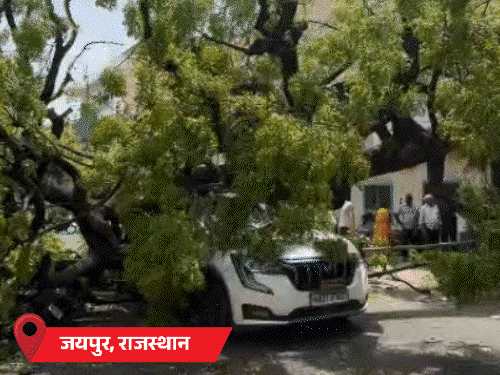 दिल्ली में आधी रात 70kmph की रफ्तार से आंधी चली:MP-राजस्थान समेत 22 राज्यों में बारिश का ऑरेंज अलर्ट; बिहार में बिजली गिरने से 10 की मौत