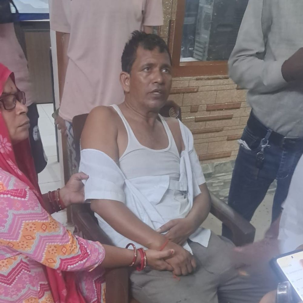 कल्याणपुर में केडीए अमीन ने सिक्योरिटी गार्ड को पीटा:नशे में धुत होकर की मारपीट, थाने में दी तहरीर