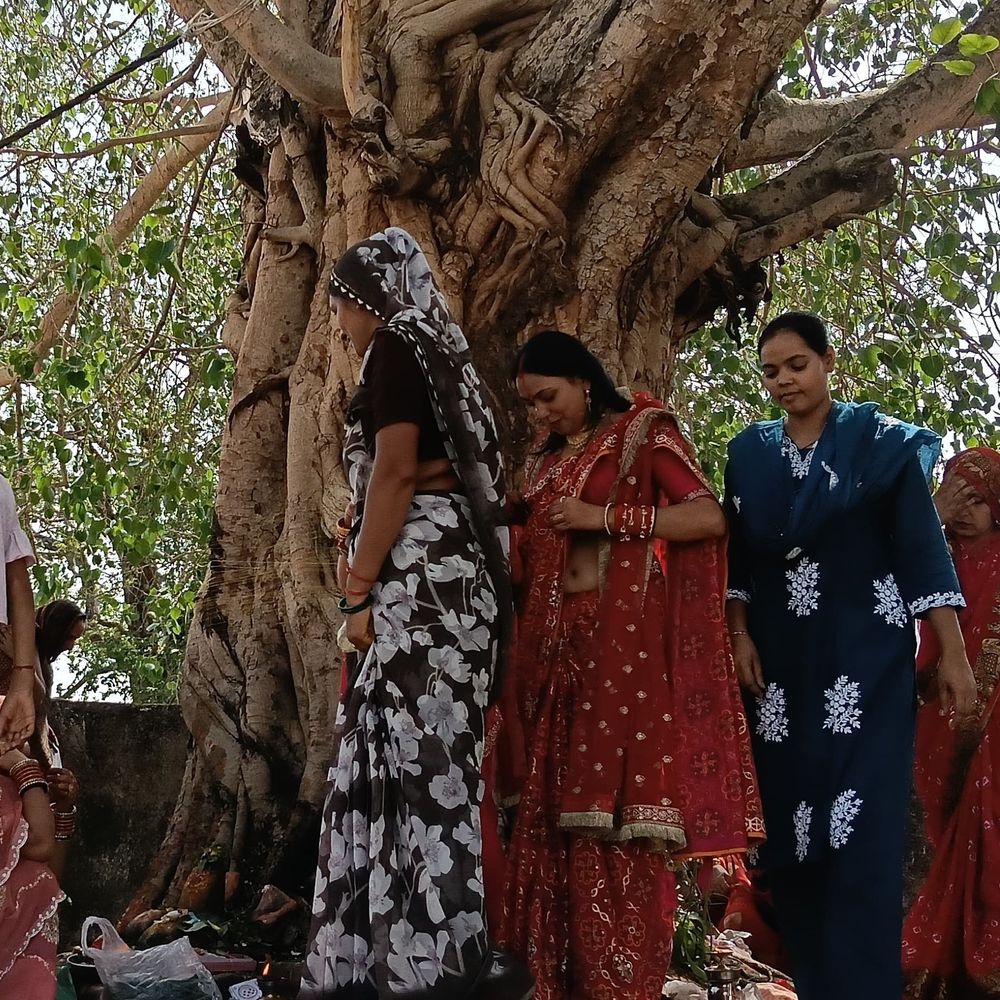 30 साल बाद सोमवती अमावस्या का दुर्लभ संयोग:श्रद्धालुओं ने की पीपल की परिक्रमा, सुख-समृद्धि और शाति की कामना