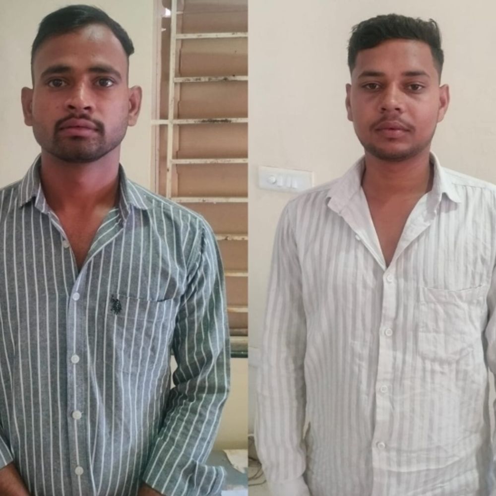 ग्वालियर में दो इनामी शूटर गिरफ्तार:  पार्किंग की रंजिश में युवक को पेट में मारी गोली, एक महीने से दे रहे थे चकमा – Gwalior News