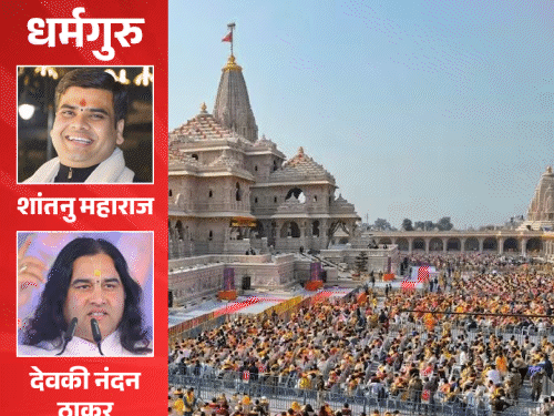 संत बोले- राम मंदिर में चोरी करने वाले कीड़े बनेंगे:अयोध्या में मर्यादा छोड़ दी; जिम्मेदारों को ट्रस्ट के पद छोड़ने चाहिए
