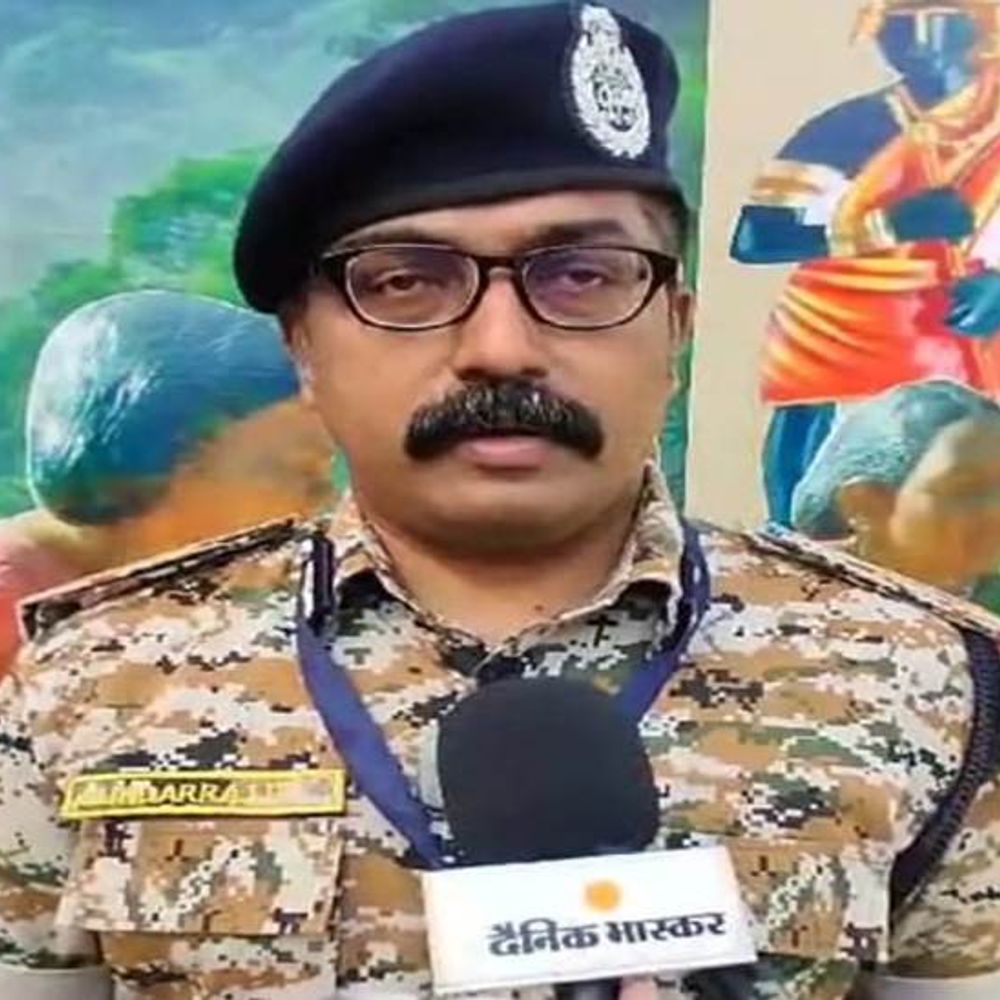 बस्तर IG सुंदरराज पी. NIA में आईजी नियुक्त:गृह मंत्रालय ने जारी किया आदेश, बस्तर को नक्सल मुक्त करने में निभाई है भूमिका