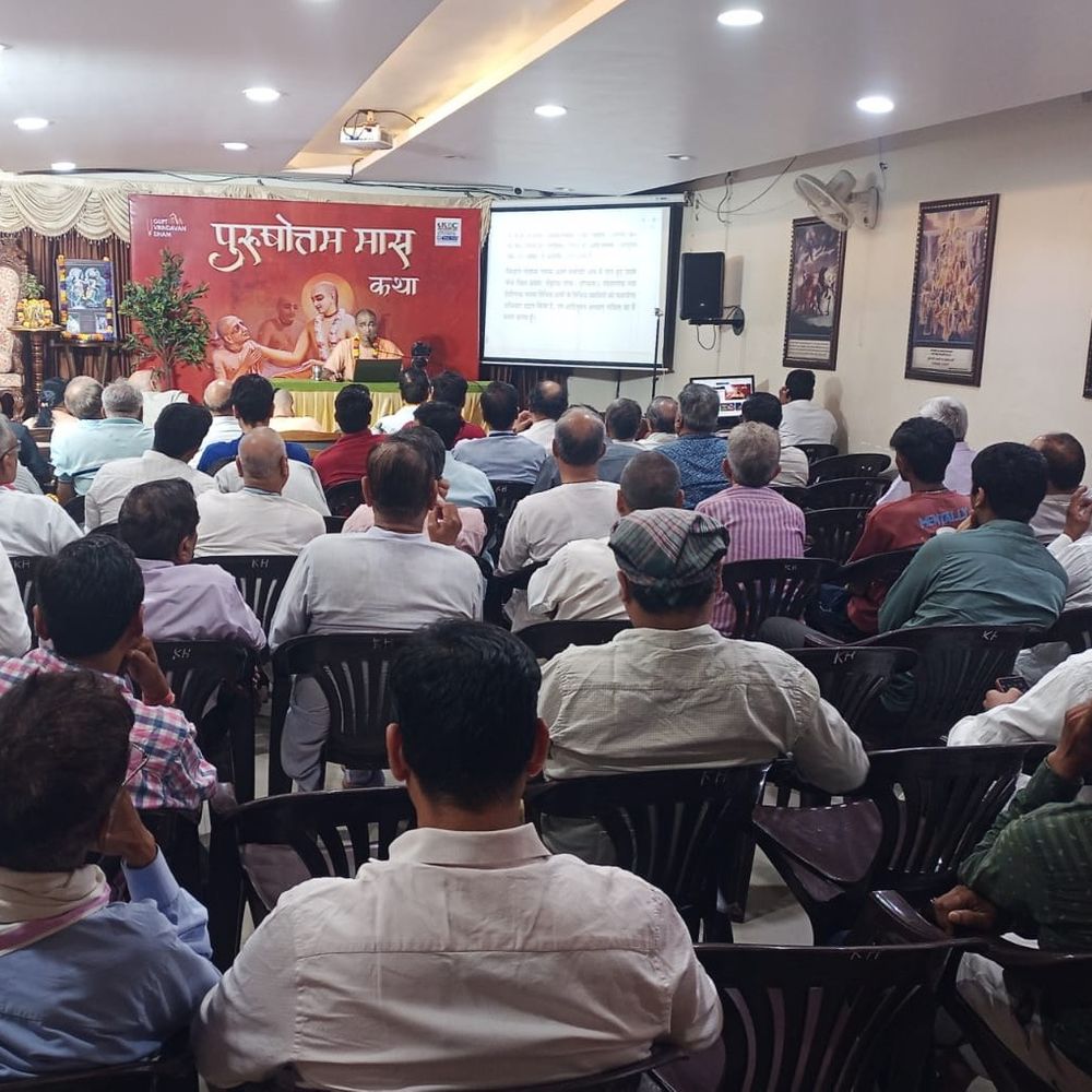 जयपुर में 30 दिनों तक चला आध्यात्मिक महायज्ञ:700 से अधिक श्रद्धालुओं ने कथा पढ़ी, गुप्त वृंदावन धाम में माहव्यापी पुरुषोत्तम मास कथा का समापन