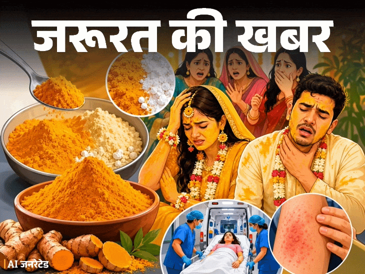 जरूरत की खबर- मिलावटी हल्दी से दुल्हन की मौत:बाजार में धड़ल्ले से बिक रही, खरीदते हुए 9 सावधानी बरतें, घर पर ऐसे करें पहचान