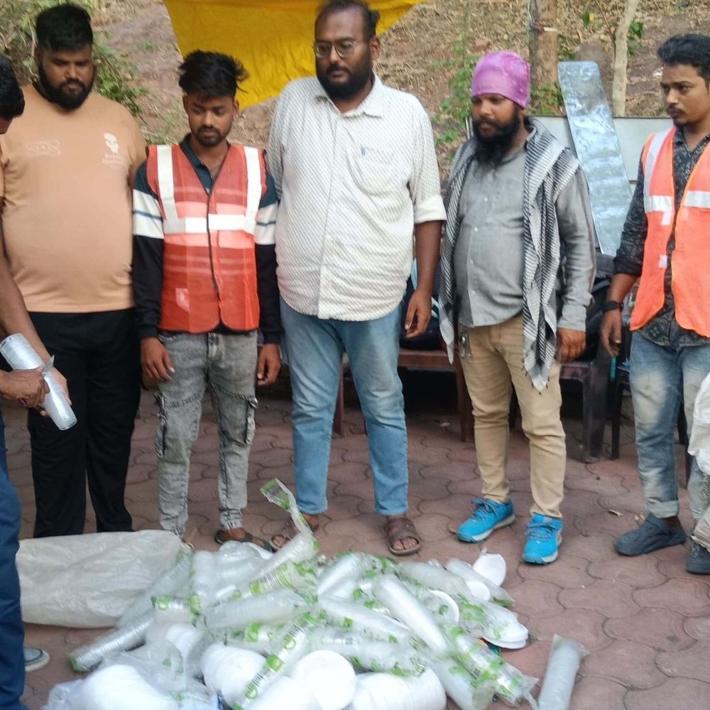 भोपाल में पॉलीथिन-सिंगल यूज प्लास्टिक को लेकर कार्रवाई:बोट क्लब से 30 किलो जब्त की; 15 व्यापारियों पर स्पॉट फाइन