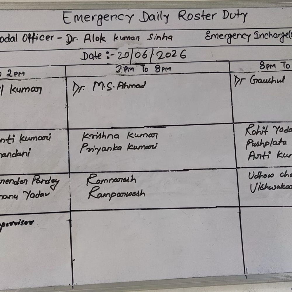 सदर अस्पताल में MBBS डॉक्टर गायब, इंटर्न के भरोसे इलाज:सीवान में 3 घंटे तक इमरजेंसी में अफरा-तफरी, एक घायल की मौत