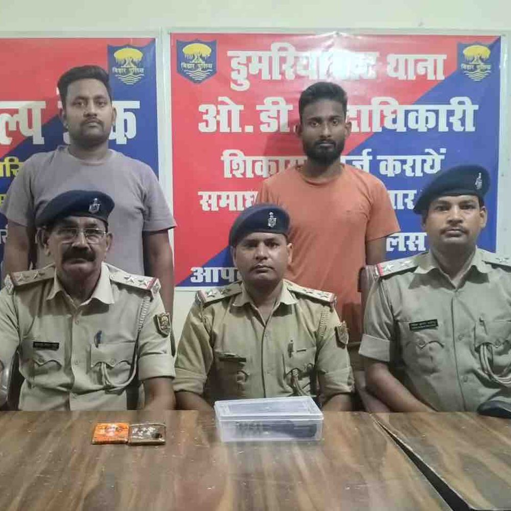 गवाह की हत्या की साजिश नाकाम, शूटर गिरफ्तार:मोतिहारी जेल में की गई प्लानिंग, 5 लाख में 2 सुपारी किलर किया हायर