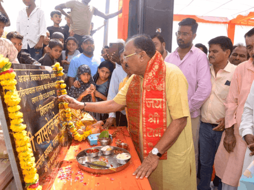 अजमेर में चौरसियावास तालाब का होगा सौन्दर्यकरण:5.13 करोड़ होंगे खर्च; स्पीकर देवनानी ने किया शुभारम्भ