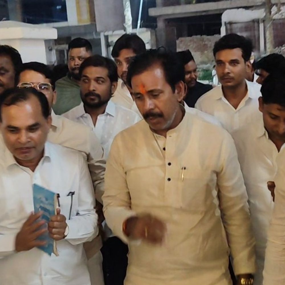 मंत्री अनिल राजभर का सपा पर हमला:संतकबीर नगर में लखनऊ अग्निकांड पर बोले- अखिलेश कर रहे लाशों पर राजनीति