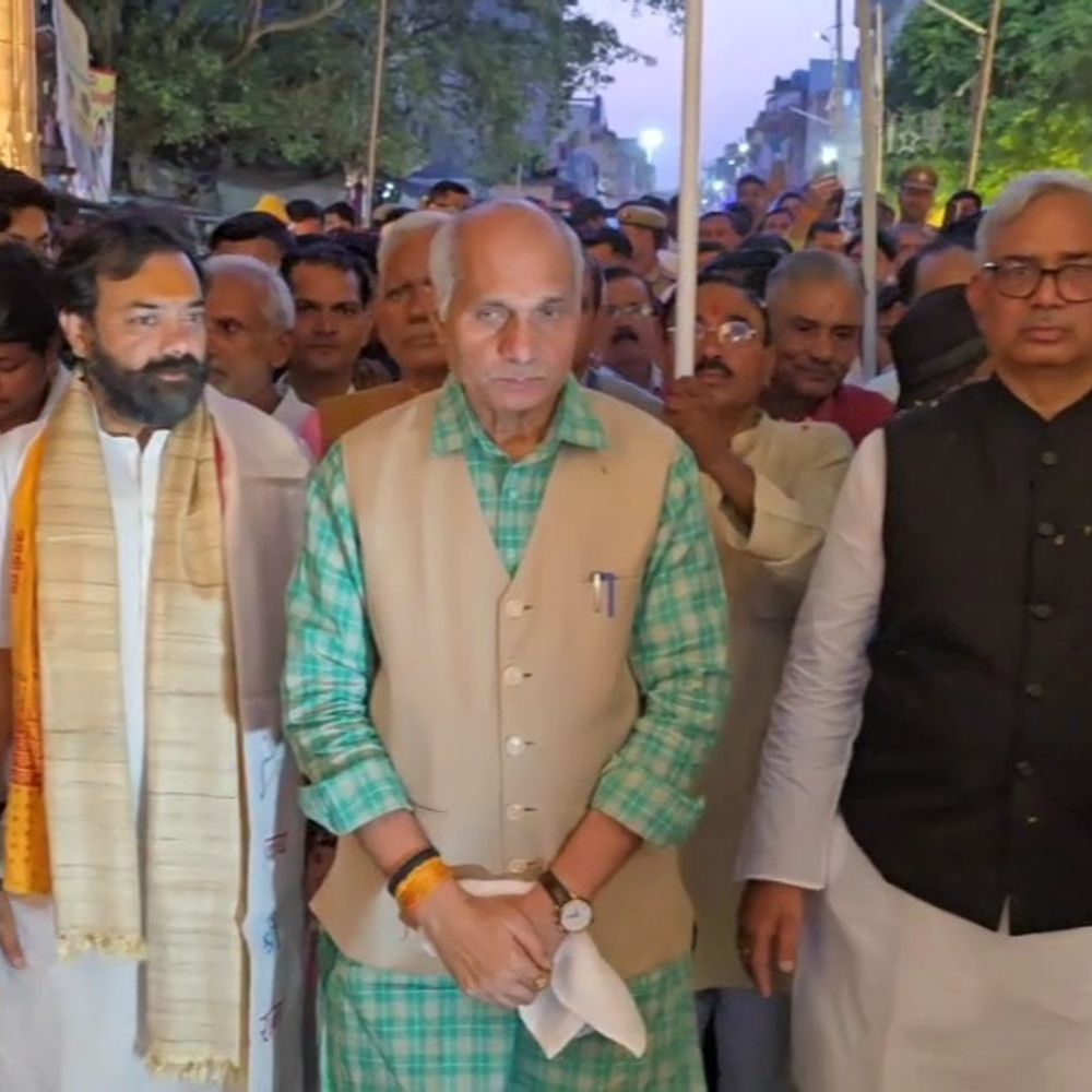 यूपी के पहले हेरिटेज होटल 'मंगलगढ़ फोर्ट पैलेस' का उद्घाटन:मंत्री धर्मपाल सिंह बोले- सपा मुस्लिम वोट बैंक को ध्यान में रखकर बयानबाजी कर रही