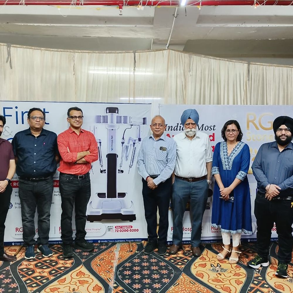 आरजी हॉस्पिटल्स में मरीजों को मिलेगा हाई-टेक रोबोटिक सर्जरी का लाभ