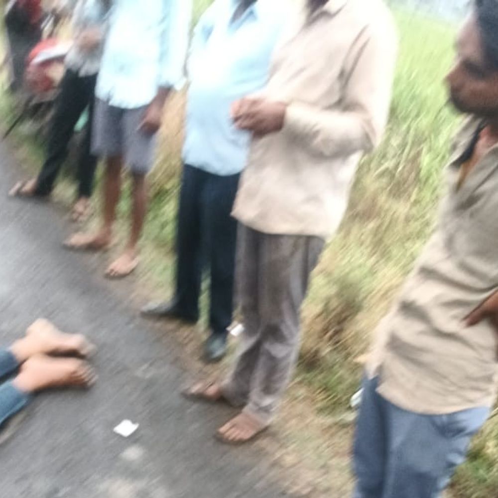 कार की टक्कर से युवक की मौत:  नरसिंहपुर में बाजार से लौटते समय हादसा; पुलिस ने कार को जब्त किया – Narsinghpur News