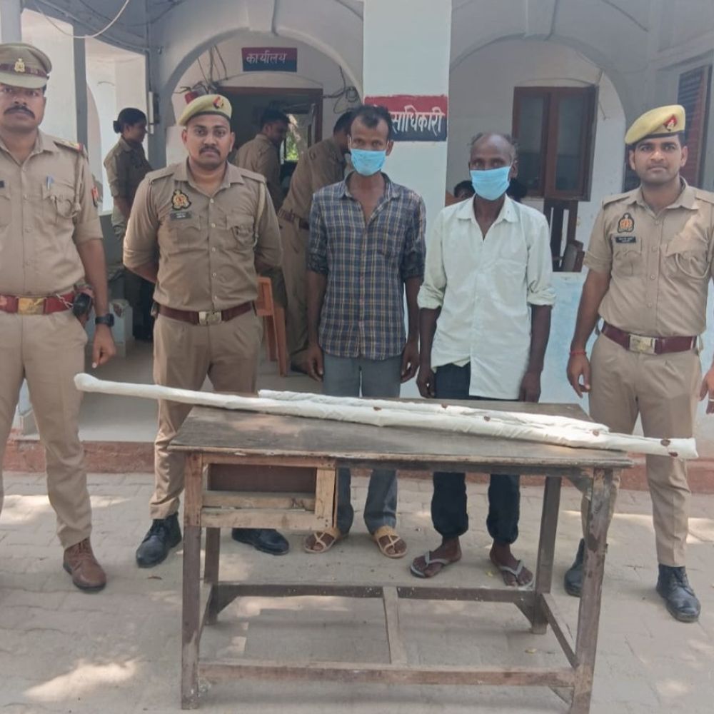 दामाद की मौत के मामले में ससुर समेत 2 गिरफ्तार:हरदोई में प्रेम विवाह से नाराज थे परिजन, 7 पर गैर इरादतन हत्या का था केस