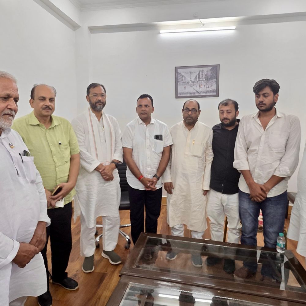 राहुल गांधी का 19 जुलाई को प्रयागराज में छात्र संवाद:कार्यक्रम की तैयारी को लेकर कौशांबी में कांग्रेस की बैठक